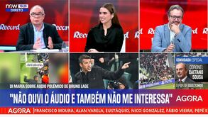 «Di María anda muito distraído. Oitenta por cento da população conhece o áudio de Bruno Lage...»