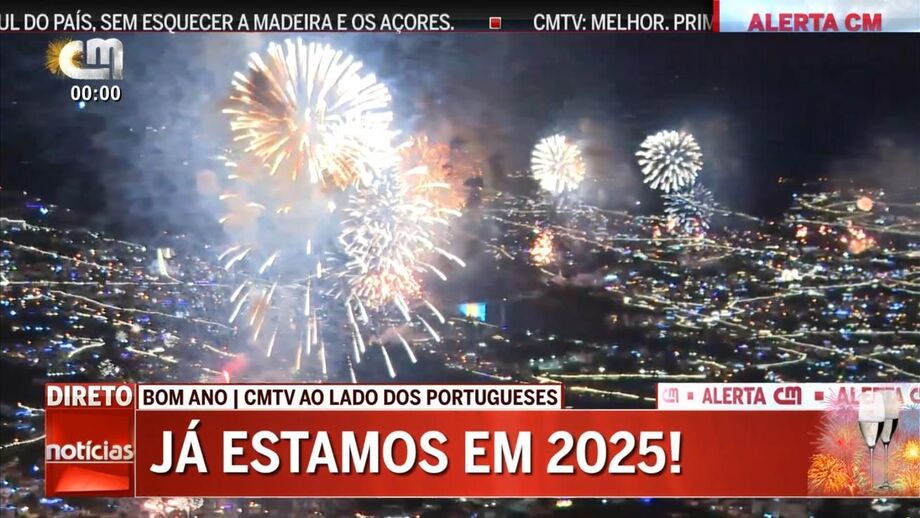 CMTV entra no Ano Novo a liderar