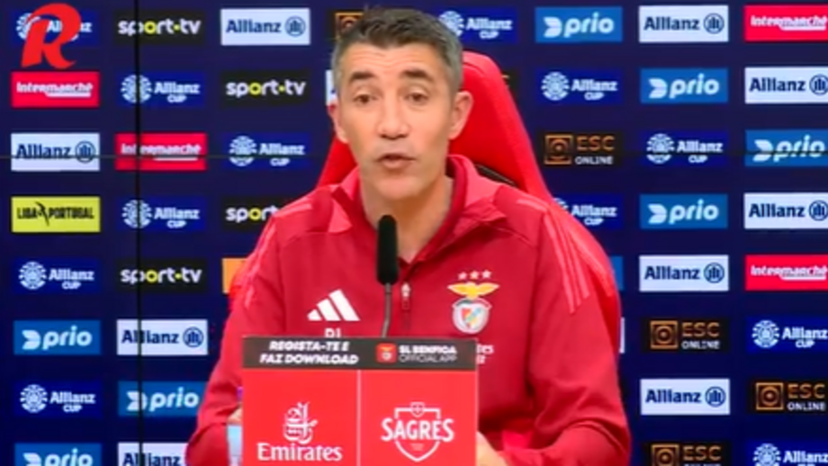 Treinador do Benfica foi questionado sobre situação de alguns jogadores