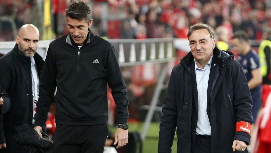 Confronto entre Bruno Lage e Carlos Carvalhal na Allianz Cup