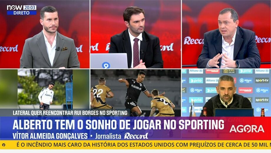 Jornalista Record comentou impasse nas negociações pelo lateral direito