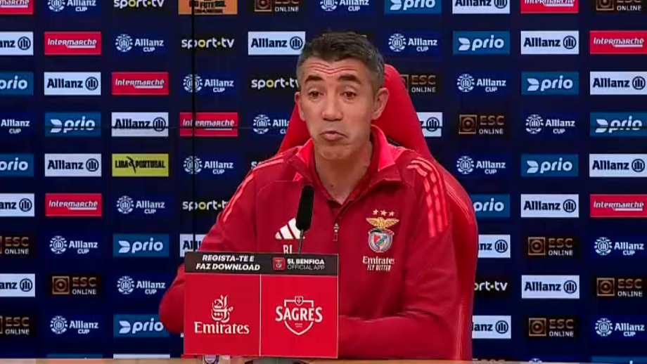 Treinador do Benfica deu o exemplo de Renato Sanches, que demorou para voltar às opções depois da lesão