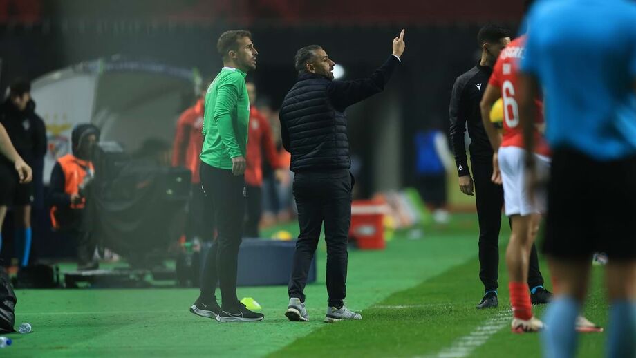 Ainda assim, o treinador disse que "não podia estar mais contente com aquilo que a equipa está a produzir"