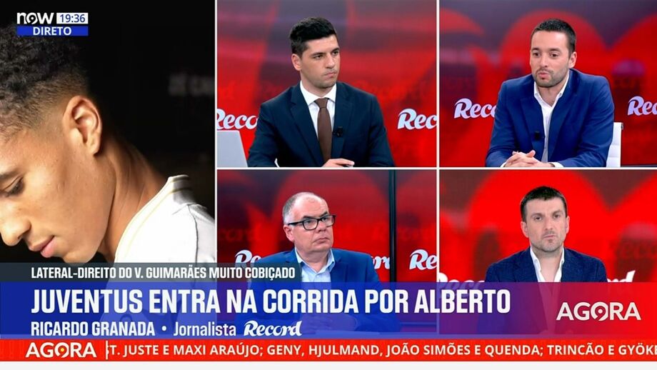 Jornalista do Record fez ponto de situação da transferência