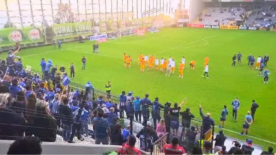 Reação após a derrota com o Nacional na Choupana