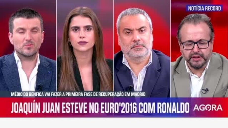 Subdiretor de Record em declarações no programa 'Record na Hora' no Now