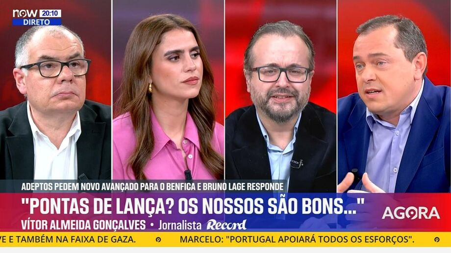 Jornalista do Record aborda comentário de Bruno Lage