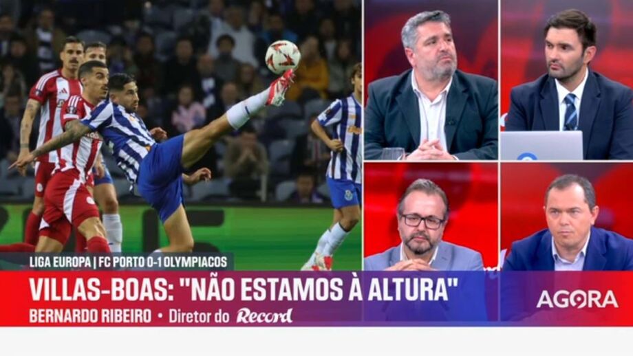 Bernardo Ribeiro, diretor de Record, em declarações no programa 'Record na Hora' no Now