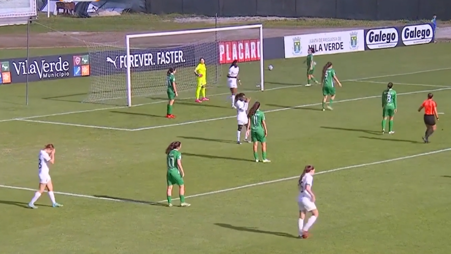 Na 14.ª jornada do campeonato feminino