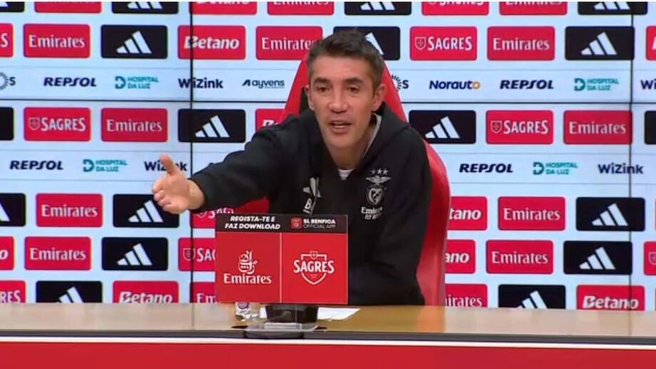 Treinador do Benfica garante que tem liberdade total na escolha da equipa