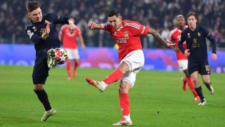 Declarações do jogador do Benfica após a vitória sobre a Juventus