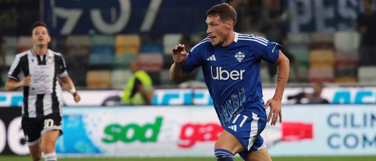  Campeão europeu pela Itália em 2021 não tem sido titular no Como