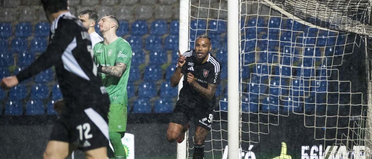 Cassiano marcou e deu a vitória (1-0) sobre o E. Amadora 