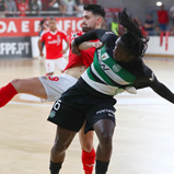 Benfica-Sporting, 1-3 (intervalo)