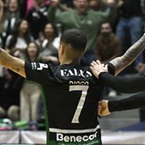 Sporting goleia a Quinta dos Lombos e conquista a Taça da Liga de Futsal