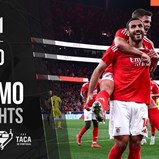 O resumo do Benfica-Sp. Braga: o golo, os casos e outros lances