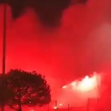 Fogo de artifício na Luz para celebrar os 121 anos do Benfica