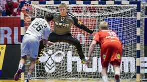 Dinamarca-Portugal, 40-27: heróis batem no muro