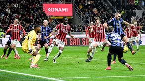 Milan-Inter, 1-1: descontos é que decidem