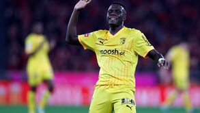 Bruma fora da ficha de jogo do Moreirense-Sp. Braga