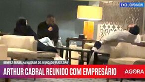 Exclusivo NOW: Arthur Cabral reunido com empresário em Lisboa