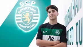 Martim Martins assina contrato de formação com o Sporting