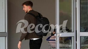 As imagens da partida de Nico González para Manchester