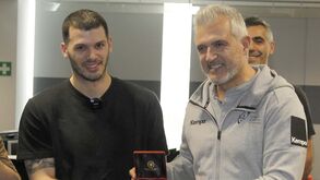 Seleção de andebol visitou redação de Record: «Uma das grandes vitórias que tivemos foi o que sentimos aqui agora»