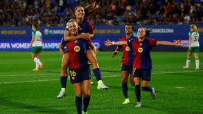 Barcelona de Kika Nazareth defronta Wolfsburgo nos 'quartos' da Champions feminina