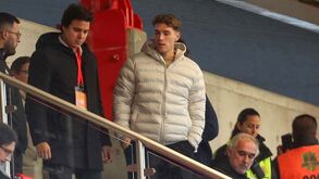 Rollheiser no Seixal a assistir ao Benfica B-Feirense