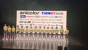 Equipa do campeão da Volta Artem Nych passa a chamar-se Anicolor-Tien21