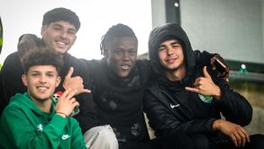 Quenda assiste ao Sporting-Torreense horas depois do clássico no Dragão