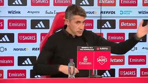 Bruno Lage e a exigência no Benfica: «Vencemos aqui 4-0 e era o pior Atlético Madrid de todos os tempos»