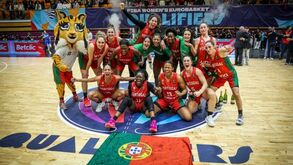 Histórico: Seleção feminina de basquetebol apura-se pela primeira vez para o Europeu