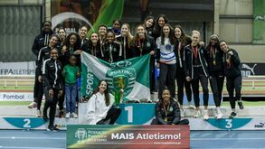 Benfica e Sporting dividem títulos no Nacional de Clubes em pista curta e águias boicotam pódio