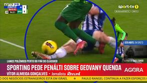 Vítor Almeida Gonçalves e o polémico lance entre Quenda e Zé Pedro: «Estou inclinado para dizer que é penálti, embora seja de difícil análise»