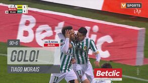 Fintou 4 e fez um golaço: a grande jogada de Tiago Morais que salvou o Rio Ave da derrota em Arouca