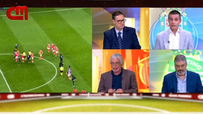 Tiago Silva: «Florentino atira-se à bola e em desequilíbrio leva o braço e corta a bola com o braço»