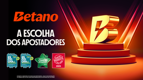 Betano reafirma preferência dos consumidores com múltiplos prémios em 2025