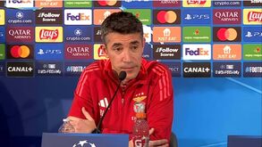 Bruno Lage e as novas imagens do lance de Florentino: «Não tive de oportunidade de ver. Posso ver e na próxima conferência vou responder»