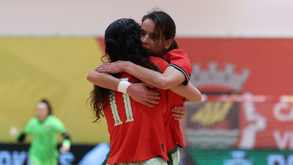 Seleção feminina de futsal vence Marrocos em jogo de preparação