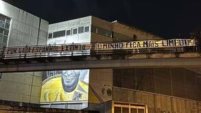 Claque responde à direção do Sp. Braga no caso das tarjas: «Relação estapafúrdia e delirante...»