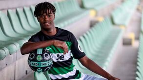 Diego Moreira assina contrato de formação com o Sporting