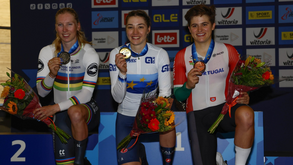 Europeu de pista: Tata Martins conquista bronze no scratch