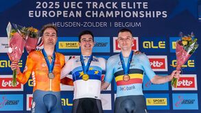 Europeu de pista: Iúri Leitão conquista medalha de ouro na corrida por pontos