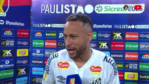 Santos perdeu com o Corinthians e Neymar 'culpou'... a bola: «É muito ruim...»