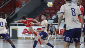 Benfica bate Caxinas e assume a liderança provisória da Liga Placard de futsal