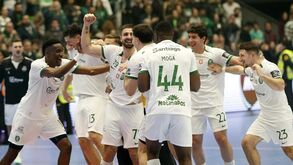 Sporting ganha e sobe ao 2.º lugar do Grupo A da Liga dos Campeões