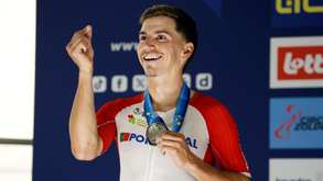 Ivo Oliveira conquista a prata na prova de perseguição individual nos Europeus de pista
