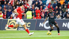 Bruma estreou-se assim a marcar pelo Benfica e deixou as águias na frente nos Açores